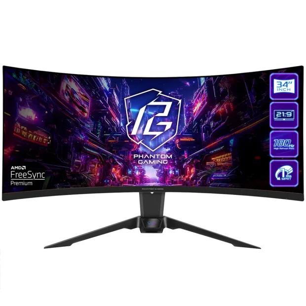 Игровой монитор ASRock Phantom Gaming PG34QRT2B